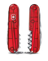 Victorinox Climber Fickkniv Röd Transparent
