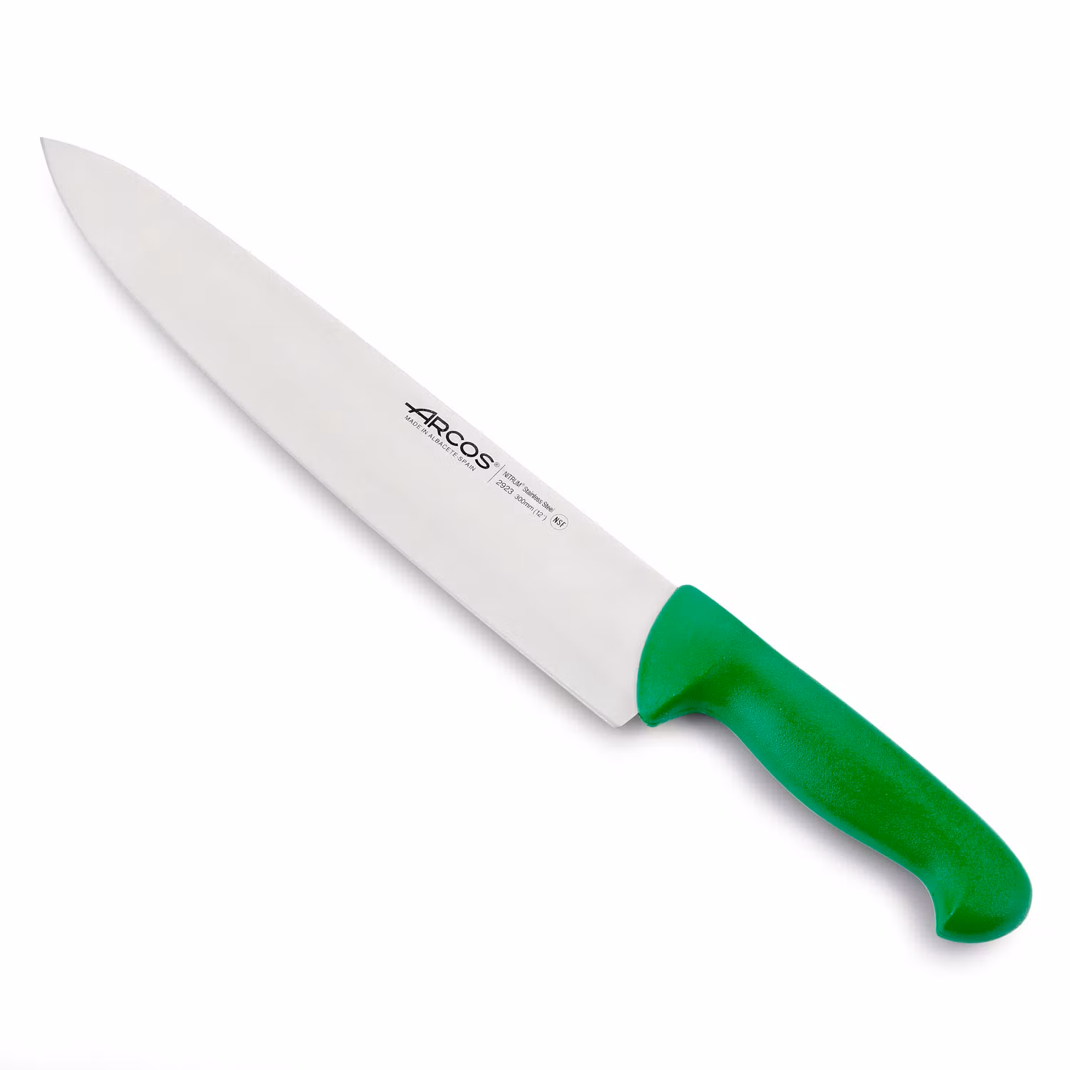 Arcos 2900 Kockkniv 30 cm Grön HACCP-godkänd