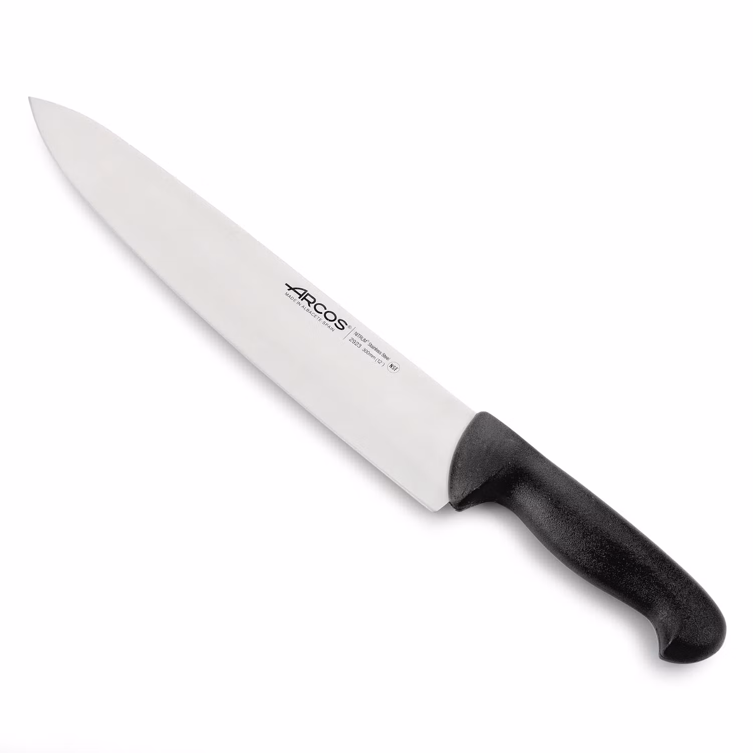 Arcos 2900 Kockkniv 30 cm Svart
