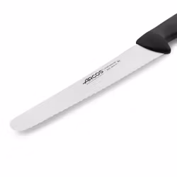 Arcos 2900 Konditorkniv/Brödkniv 25 cm Svart