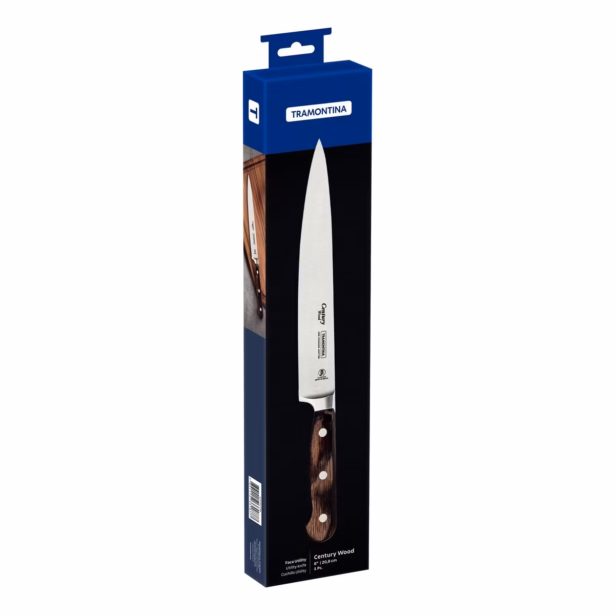 Tramontina Century Wood Köttkniv / trancherkniv 21 cm
