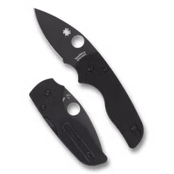 Spyderco Lil' Native Black Blade S30V Fällkniv