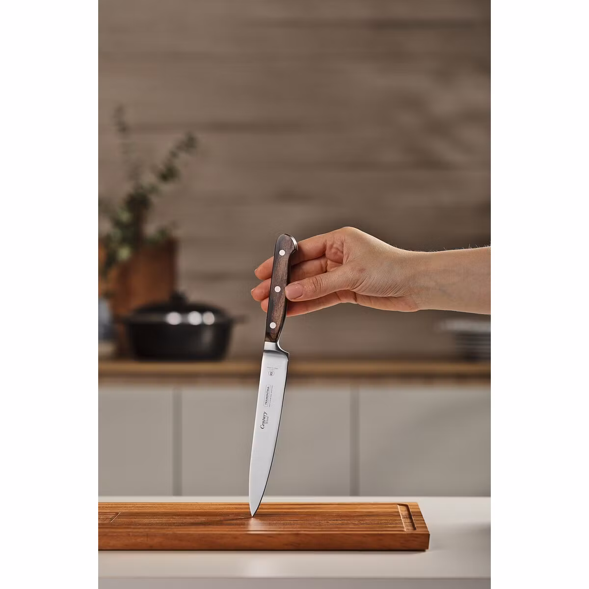Tramontina Century Wood Köttkniv / Utilitykniv 16 cm