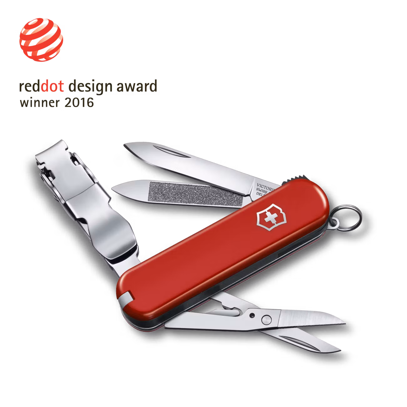Victorinox Nail Clip 580 Röd