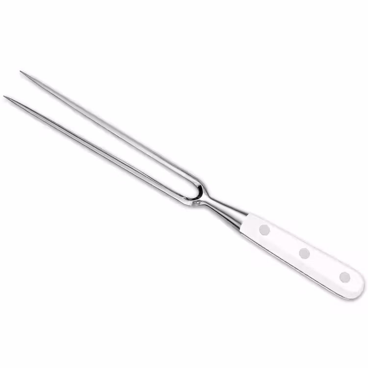 Arcos Riviera Stekgaffel 18 cm Vit