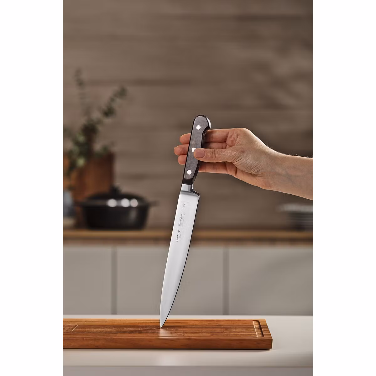 Tramontina Century Wood Köttkniv / trancherkniv 21 cm