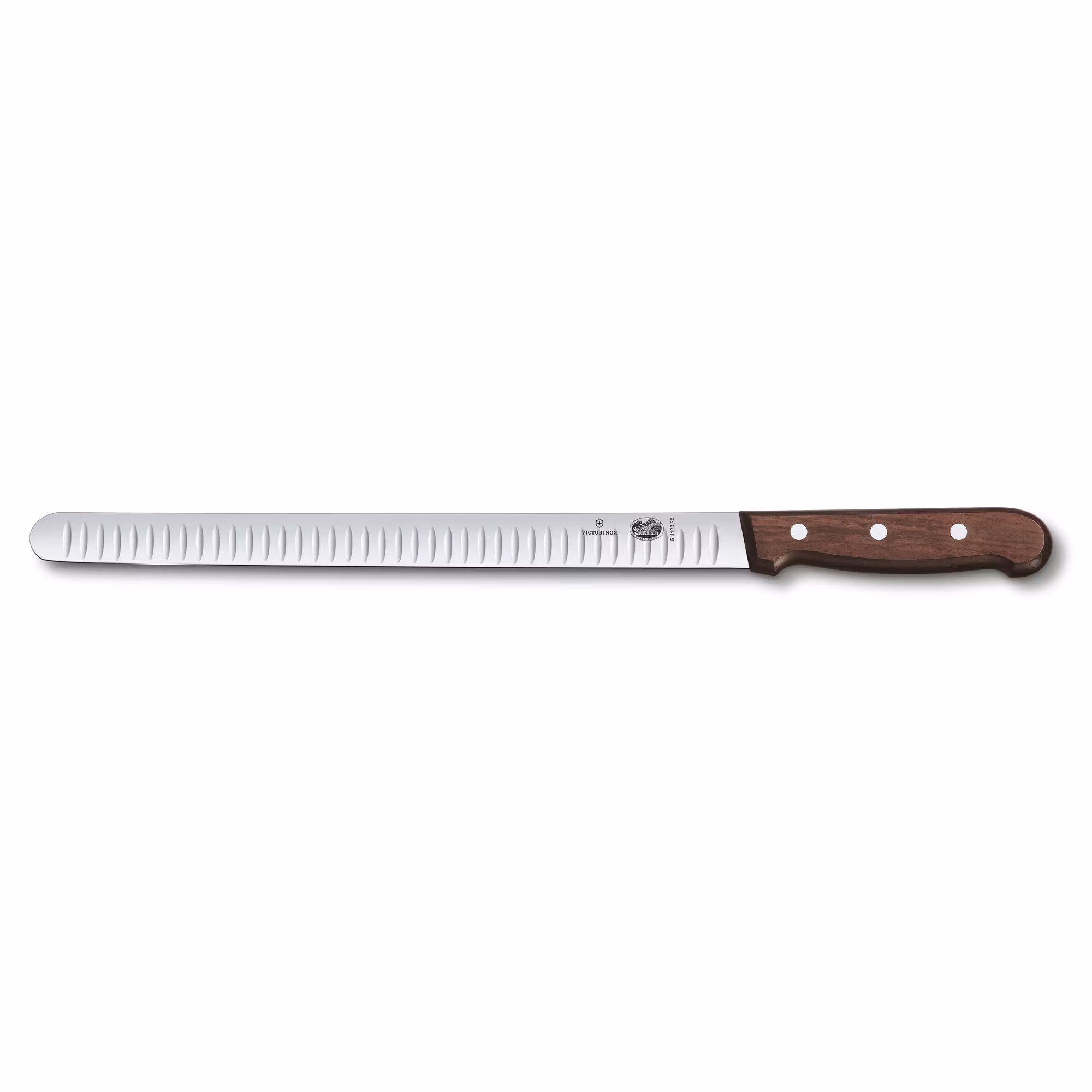 Victorinox Lax och Skinkkniv Räfflad 30 cm maple wood