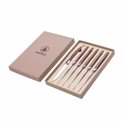 Laguiole bbq knives 6-pack Walnut