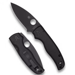 Spyderco Shaman Black Blade S30V Fällkniv