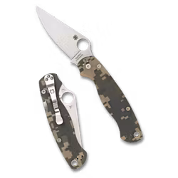 Spyderco Para Military 2 Camo CPM S45VN Fällkniv