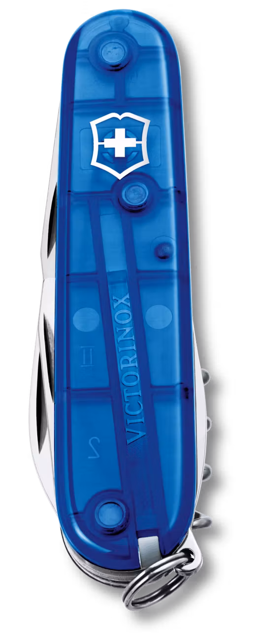 Victorinox Spartan Fickkniv Blå Transparent