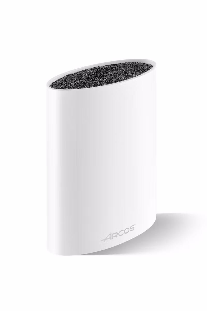 Arcos Taco Knivblock Universal Oval Vit