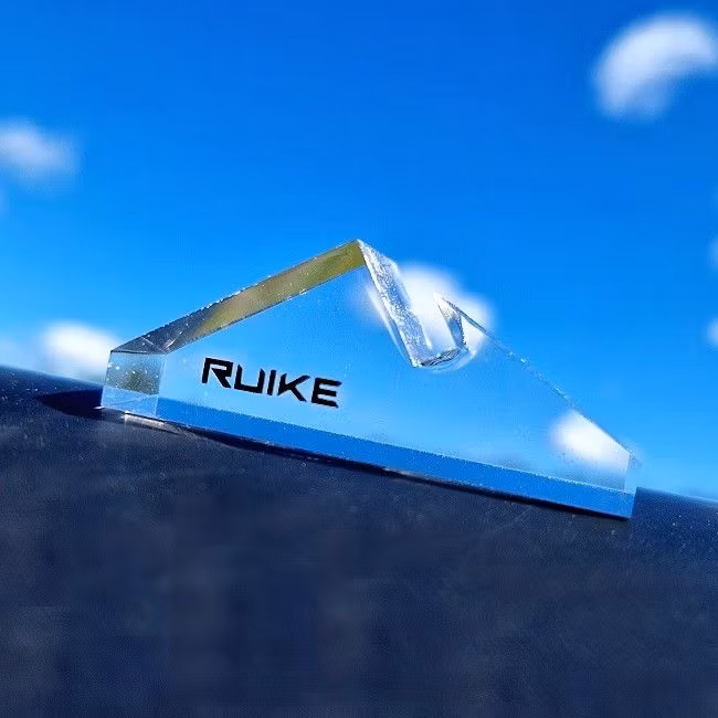 Ruike D1100 Small, litet knivställ i klar akryl för en kniv