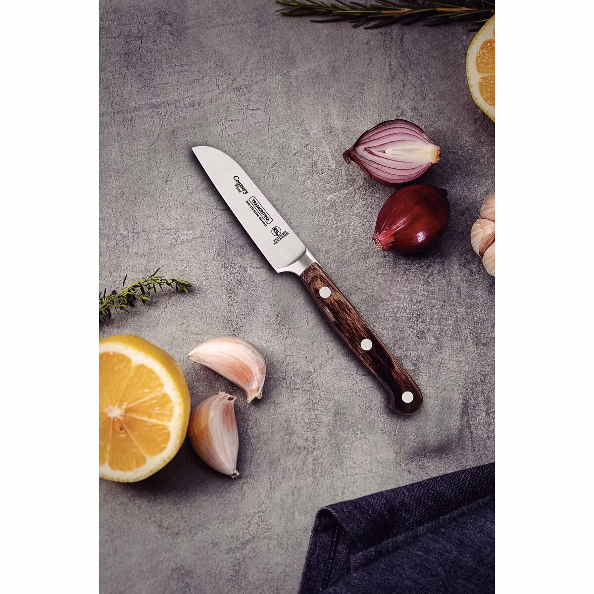 Tramontina Century Wood Skalkniv Platt 8 cm
