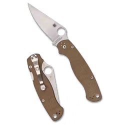 Spyderco Para Military 2 Micarta Cru-Wear Fällkniv