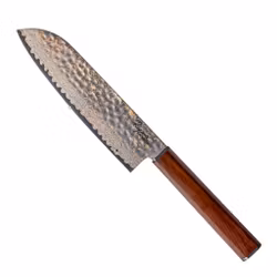Ryoma Rainbow Damascus Santoku 18 cm