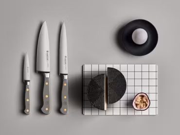 Wüsthof Classic Skalkniv Velvet Oyster 9 cm