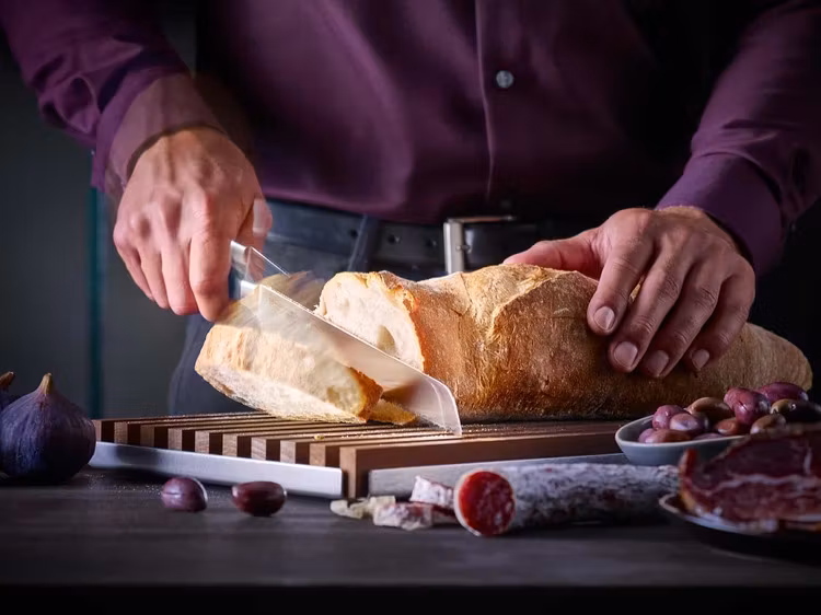 Wüsthof Classic Ikon Brödkniv 20 cm svart