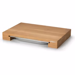 Continent cutting board oak with tray