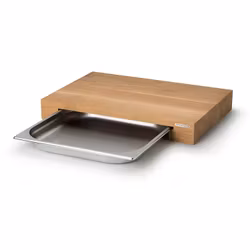 Continent cutting board oak with tray