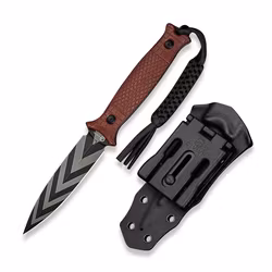 CIVIVI Perfrico Burgundy 14C28N Kniv med fast blad