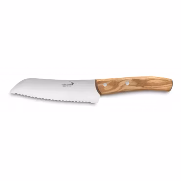 Déglon Baguettekniv / Brödkniv 15 cm med Olivhandtag