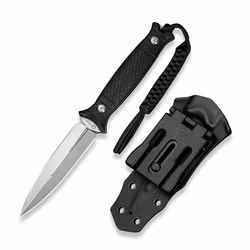 CIVIVI Perfrico Svart 14C28N Kniv med fast blad