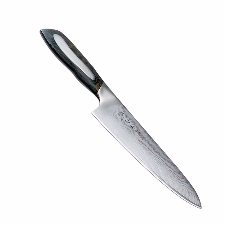 Tojiro Flash Kockkniv 21cm 63 lagers damaskus!