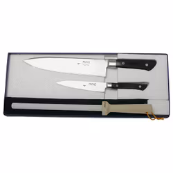 MAC Pro knife set with whetstone