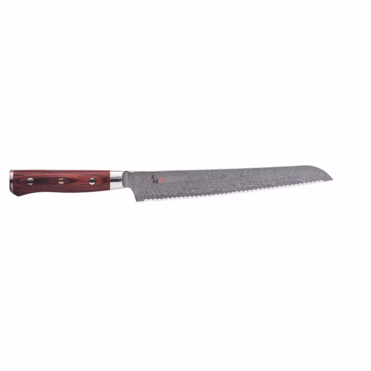Mcusta Zanmai Damaskus Flame Brödkniv 23 cm