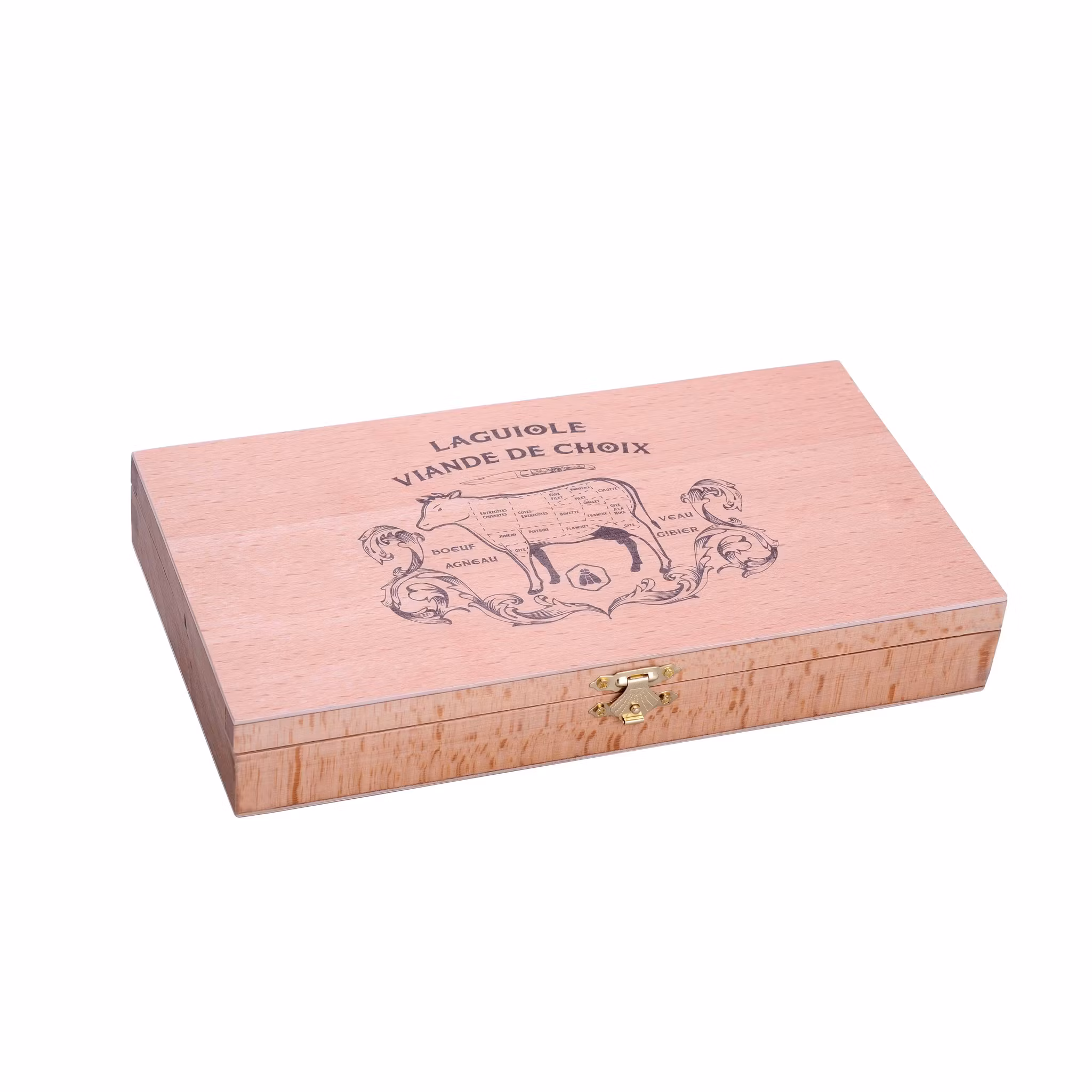 Laguiole Momuy Grillkniv 6-pack Hamrat Design