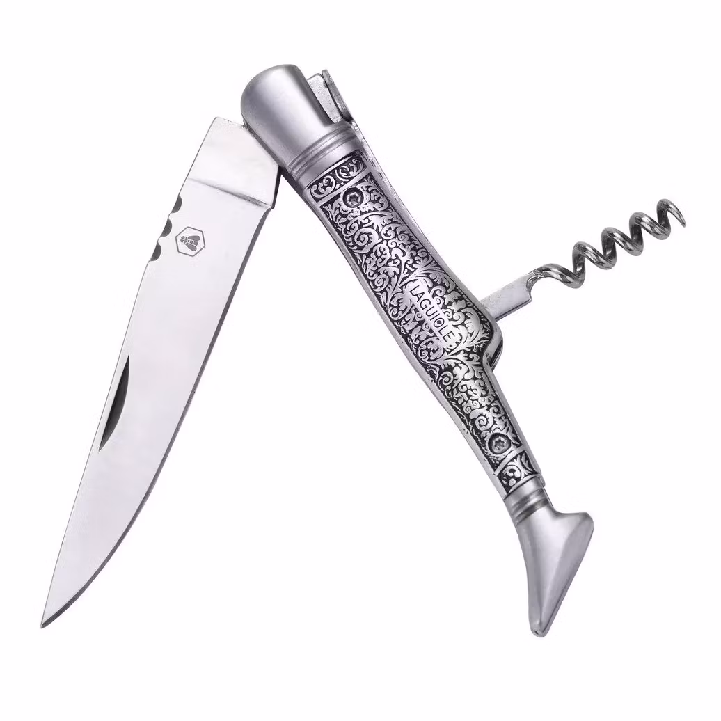 Laguiole Grillkniv med Korkskruv Venetiansk dekoration