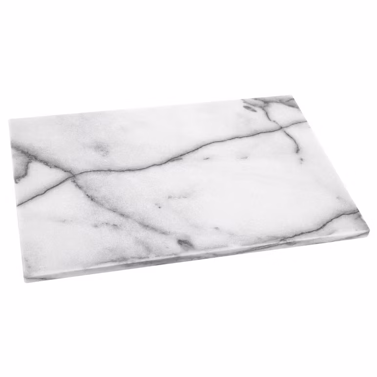 Marmor serveringsbricka 46x30 cm