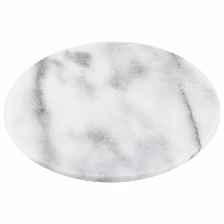 Marmor serveringsbricka rund 26 cm