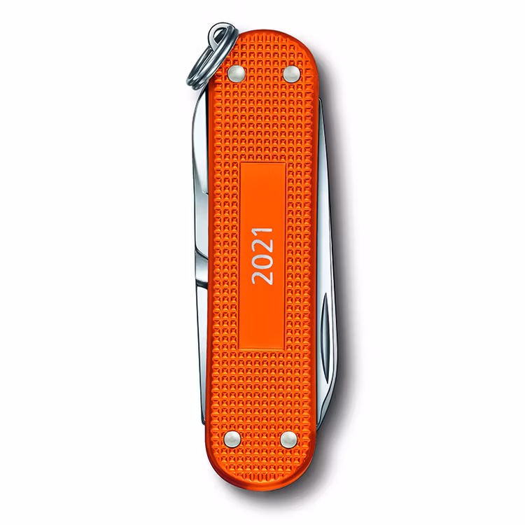 Victorinox Classic Alox Tiger Orange pocket knife