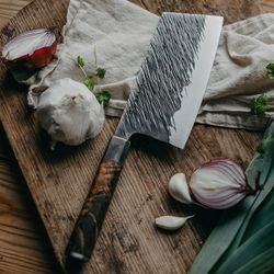Satake Ame Kinesisk Kockkniv 17 cm