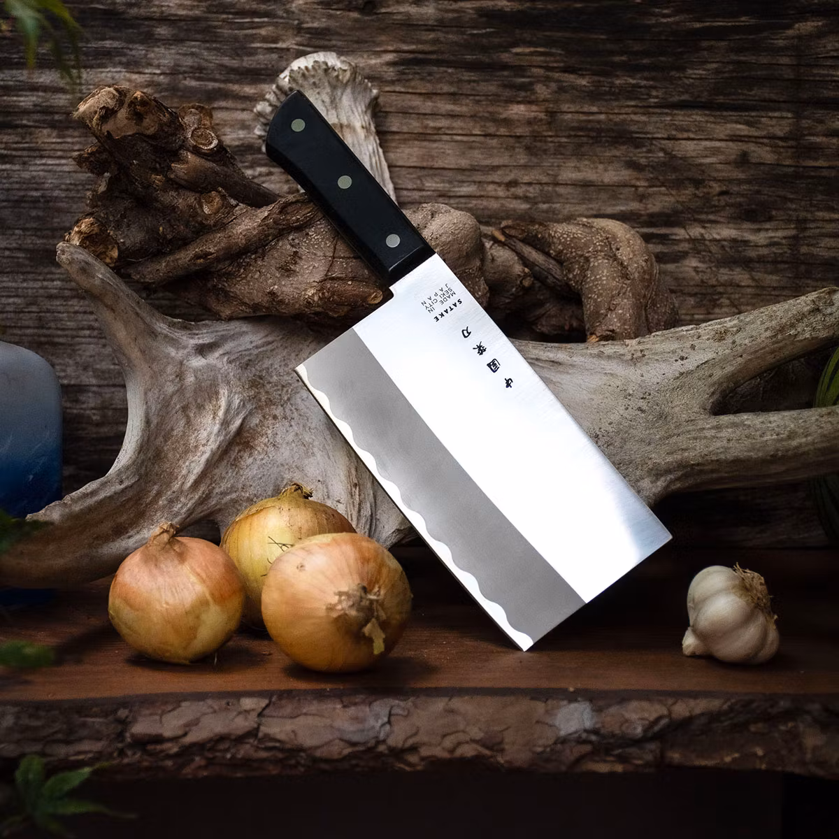 Satake Chopper / Kinesisk Kockkniv 16 cm svart