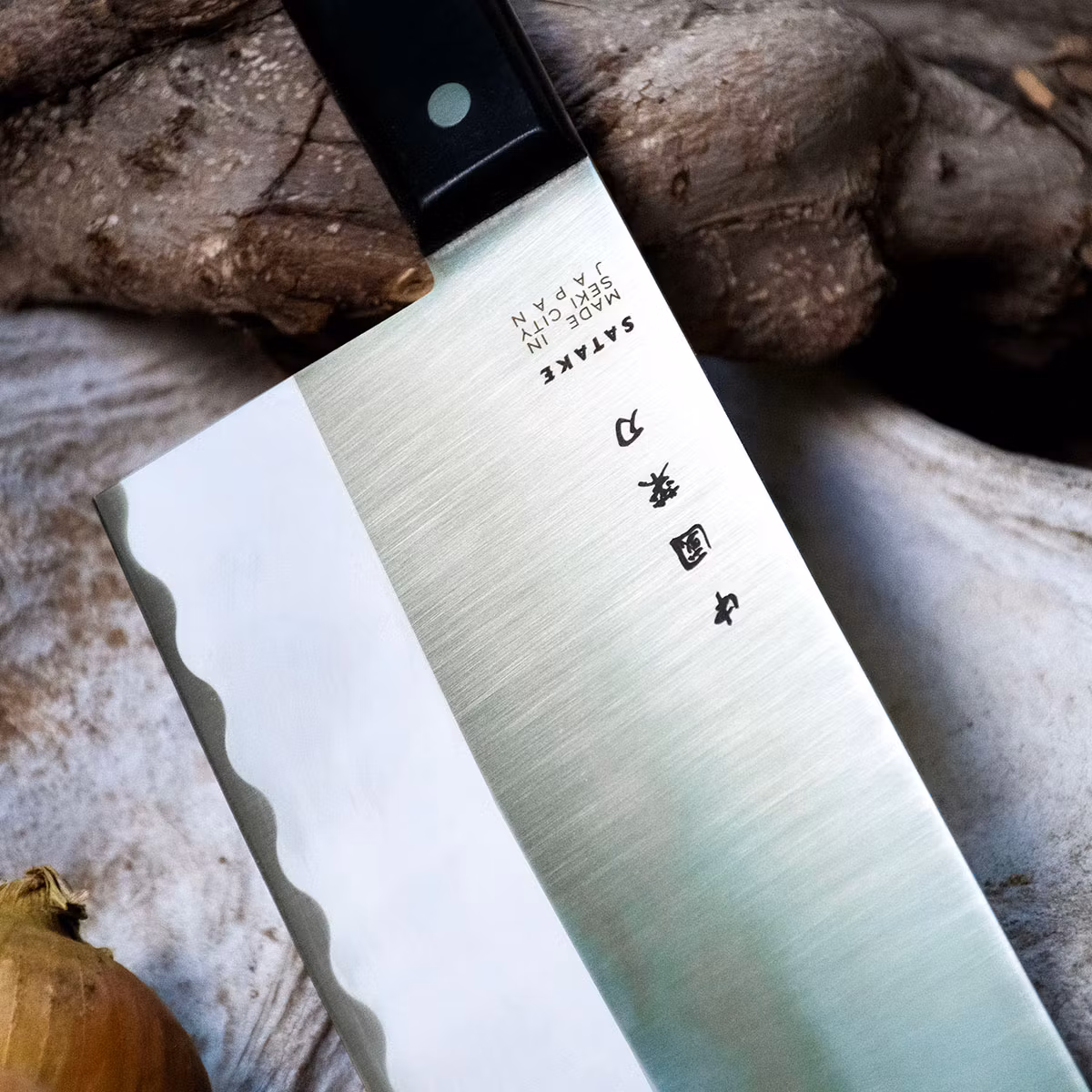 Satake Chopper / Kinesisk Kockkniv 16 cm svart