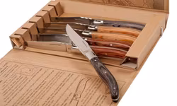 Laguiole bbq knives 6-pack mixed