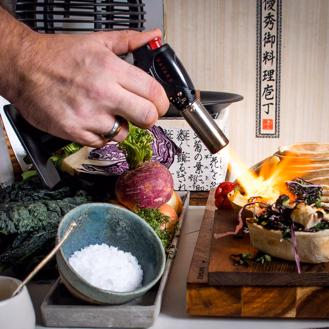 Satake Gasbrännare Flame King