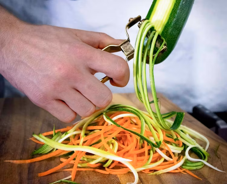 Satake Dubbelsidig skalare, svart