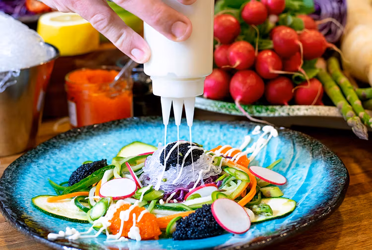 Satake TrePipEn dressing bottle