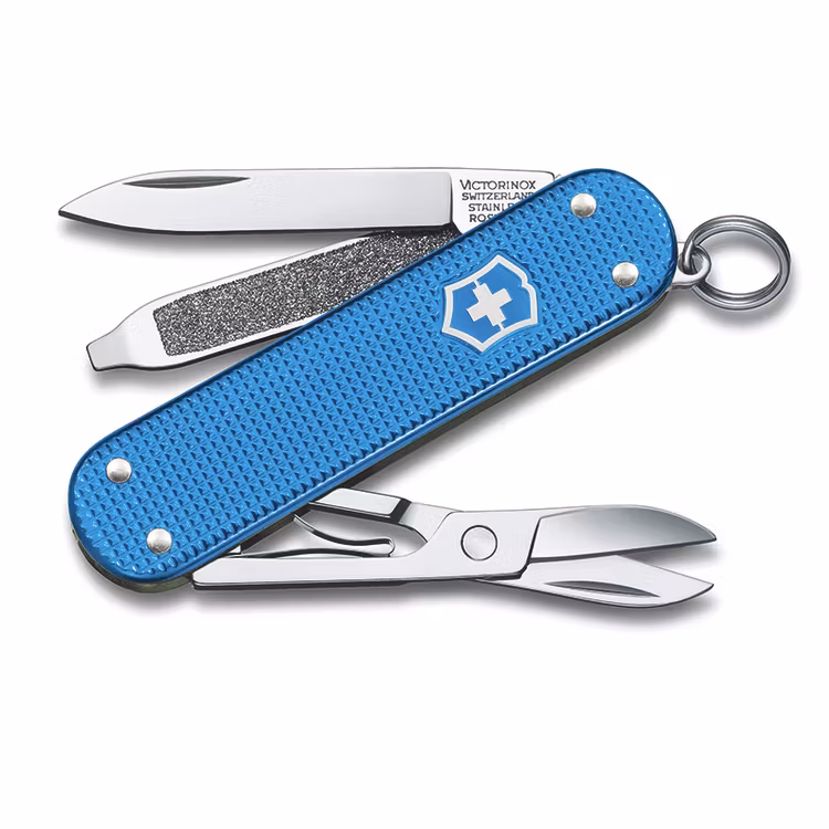 Victorinox Classic Alox Aqua Blue pocket knife