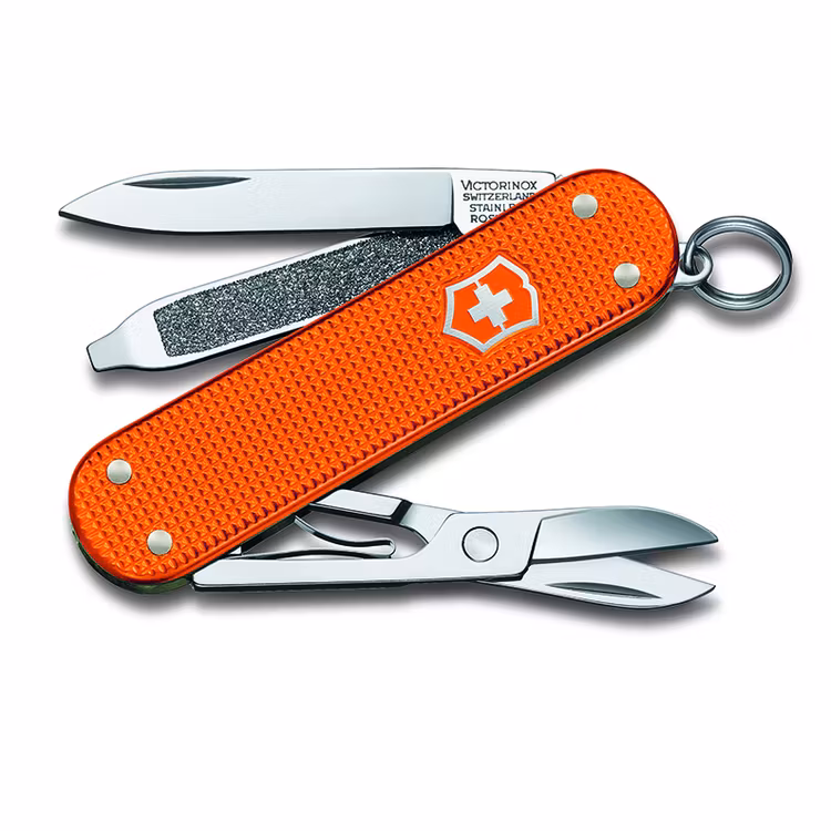 Victorinox Classic Alox Tiger Orange pocket knife