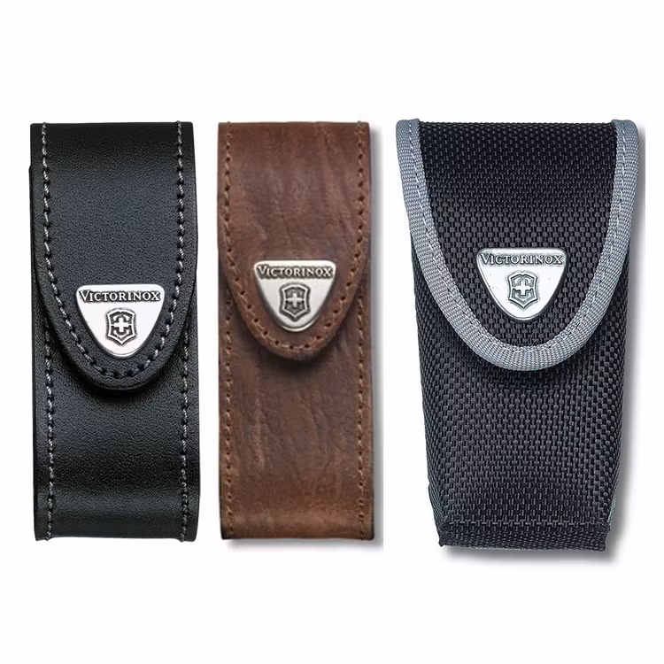 Victorinox Bältesetui för 2-4 lagers medium Swiss Army Knives - Svart läder