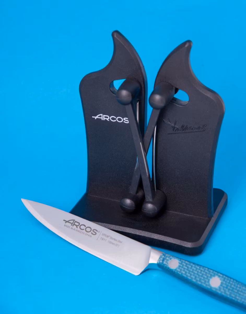 Vulkanus Classic sharpener black Arcos