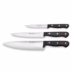 Wüsthof Gourmet Knivset 3 delar (Kockkniv, Skalkniv &Utilitykniv)