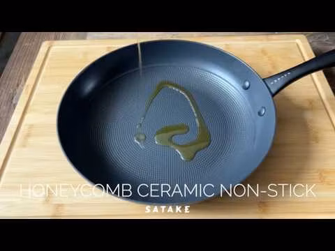 Satake Stekpanna Lättviktsgjutjärn med keramisk beläggning 24 cm