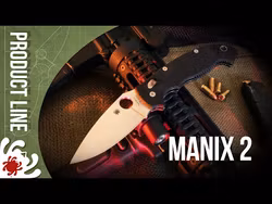 Spyderco Manix 2 G-10 folding knife