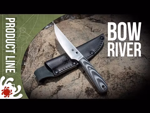 Spyderco Bow River Kniv med fast blad